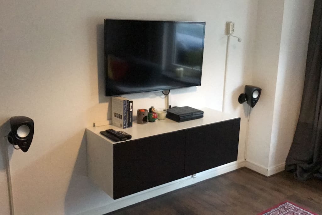 Tv en geluidsinstallatie