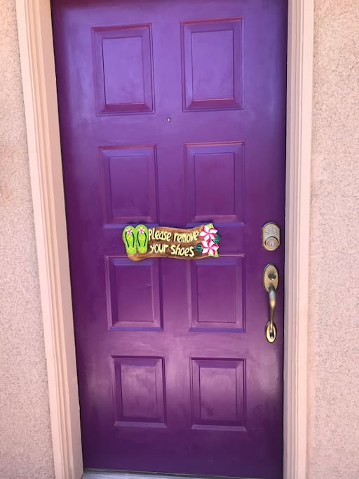 Purple door