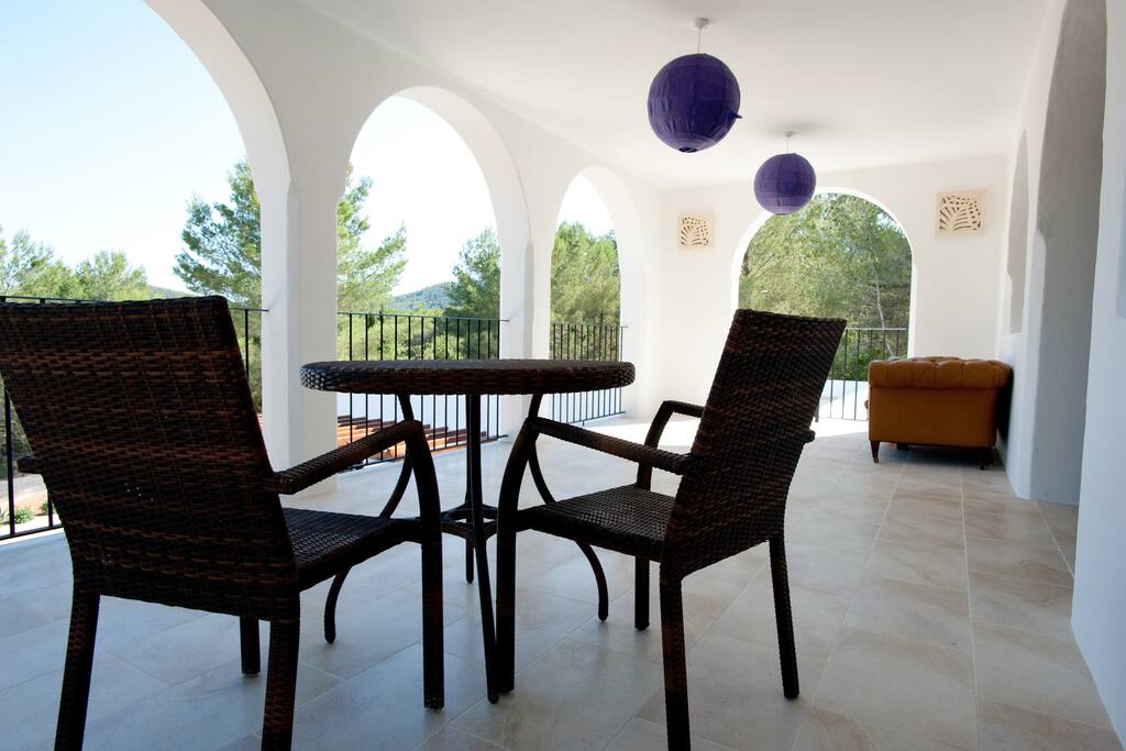Balcony of the master suite