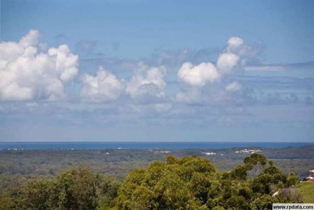 Views to the Noosa coastline