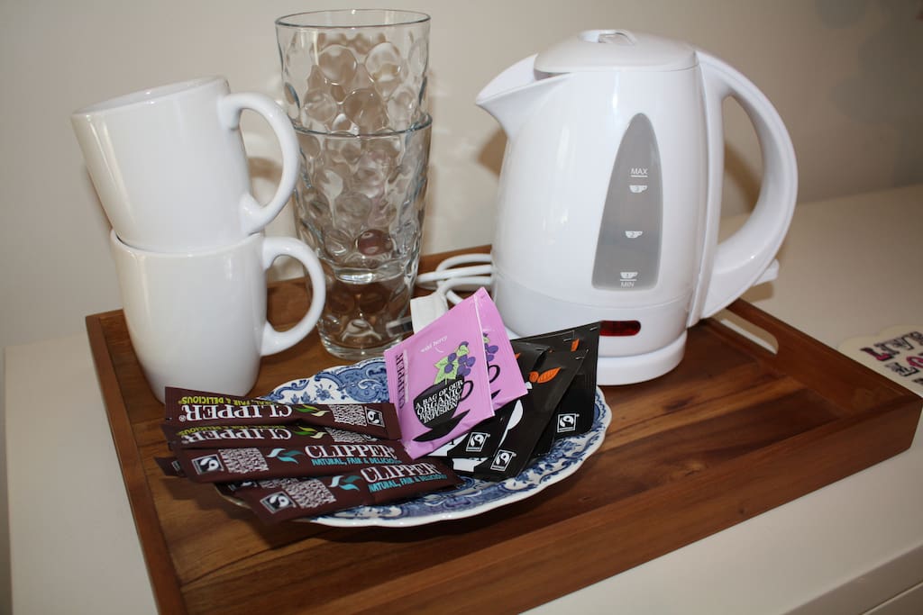 Tea and coffee making facilities.