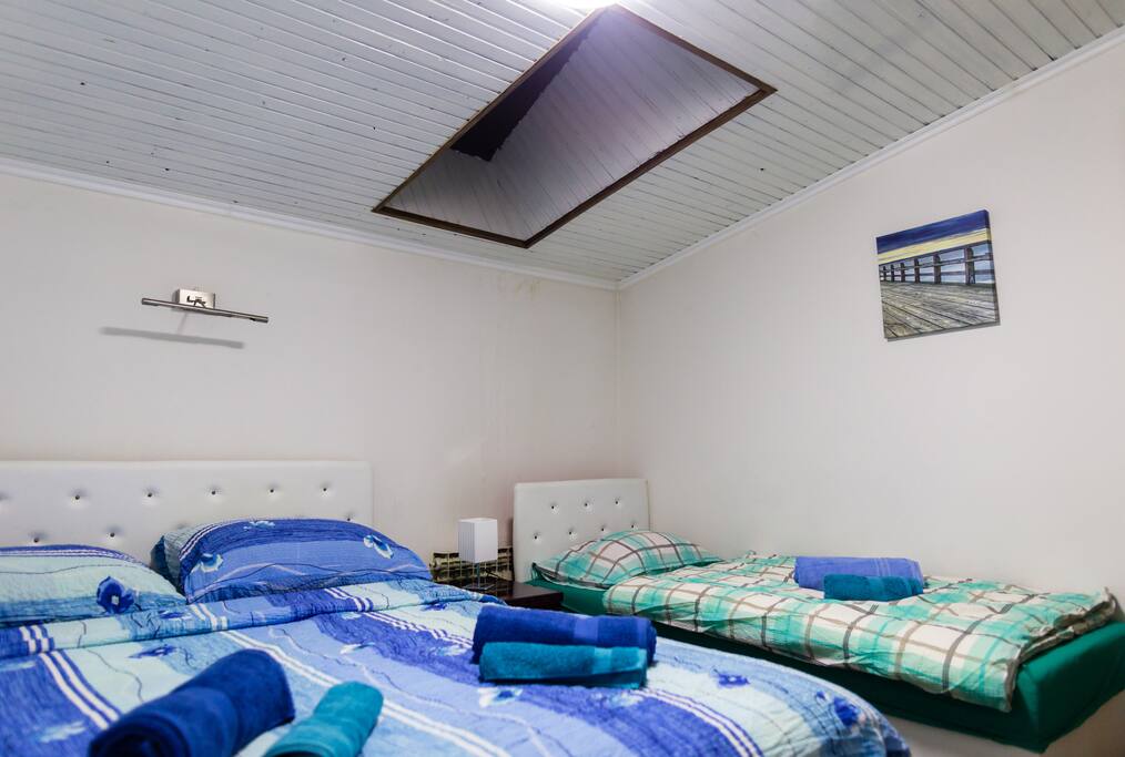 bedroom in family apartment