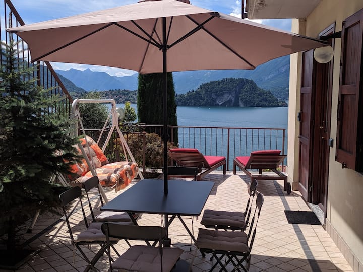 Apartment near Varenna, private balcony with view Apartments for Rent