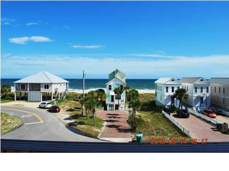 View from the front deck.