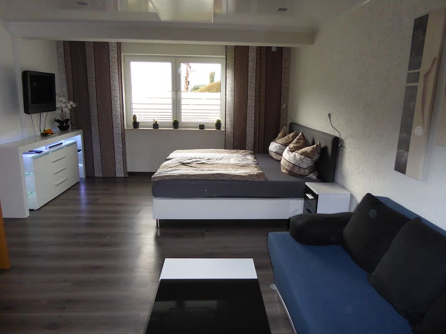 Wohn-Schlafzimmer