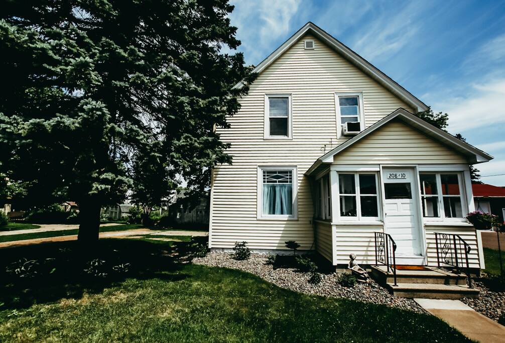 Conveniently located one block off Main Street in Braham.