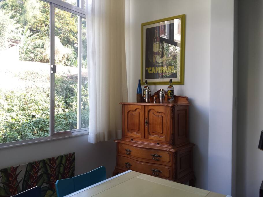 Vista da janela da sala