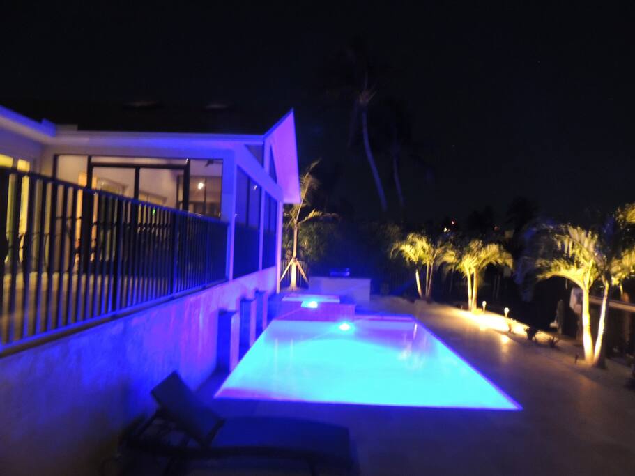 Your backyard evening oasis