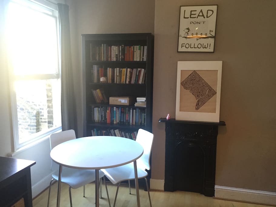 Dining area in Living Room