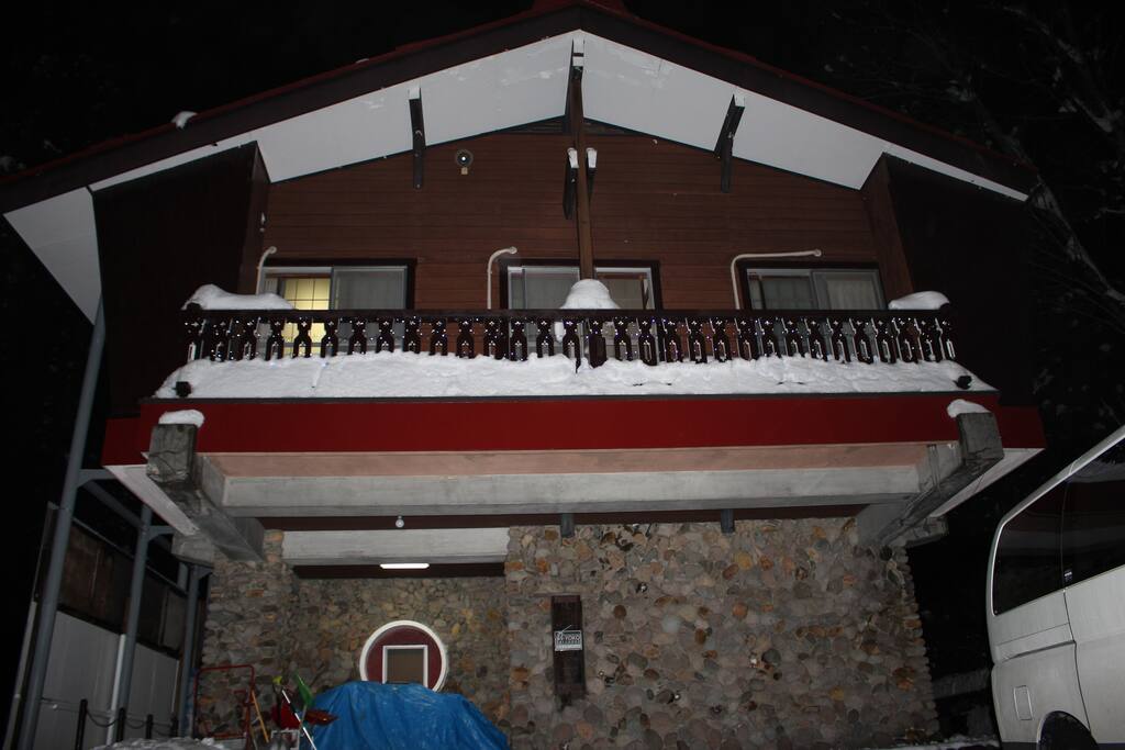Myoko Ski Lodge with some updated paintwork