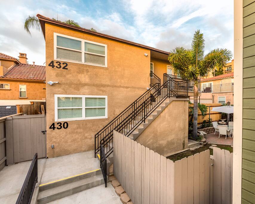 Exterior of apartment