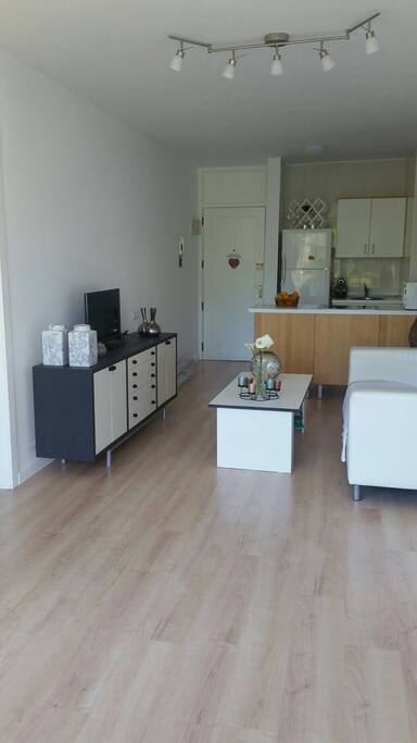 Kitchen and sitting room