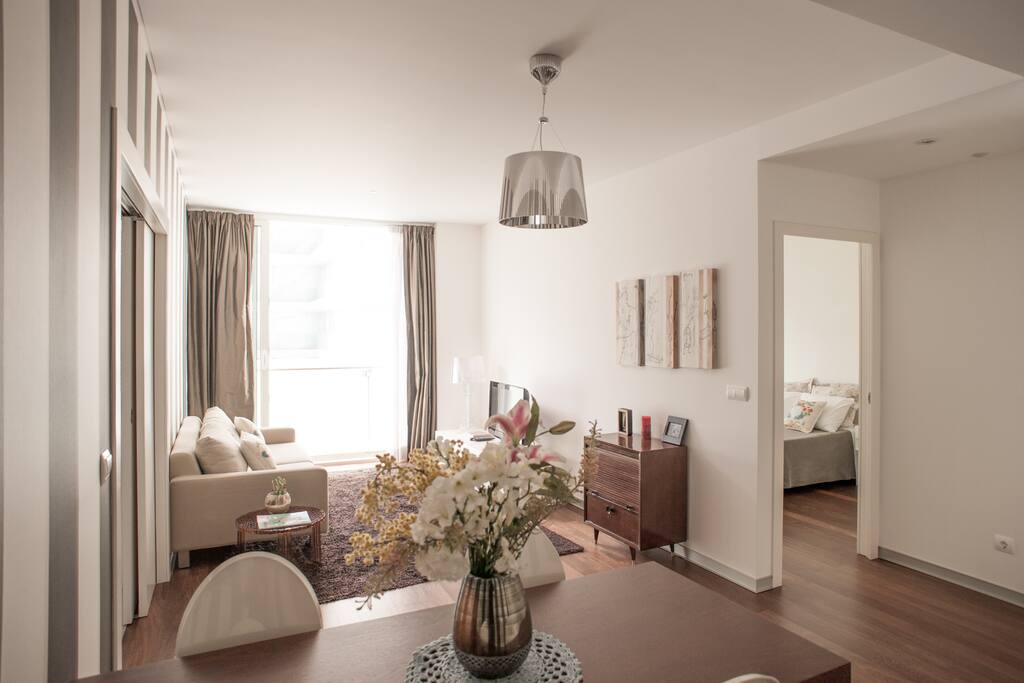 Nice and cozy living and dining areas.