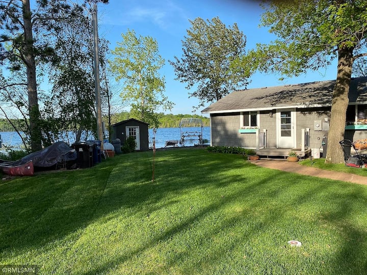 Waterfront Cabin on Beautiful Lake Shamineau Cabins for Rent in