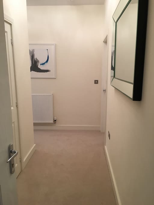 Wide and high hallway