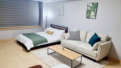 🌿 New open Jeongja Station "Breath studio", long-term accommodation welcome🌿