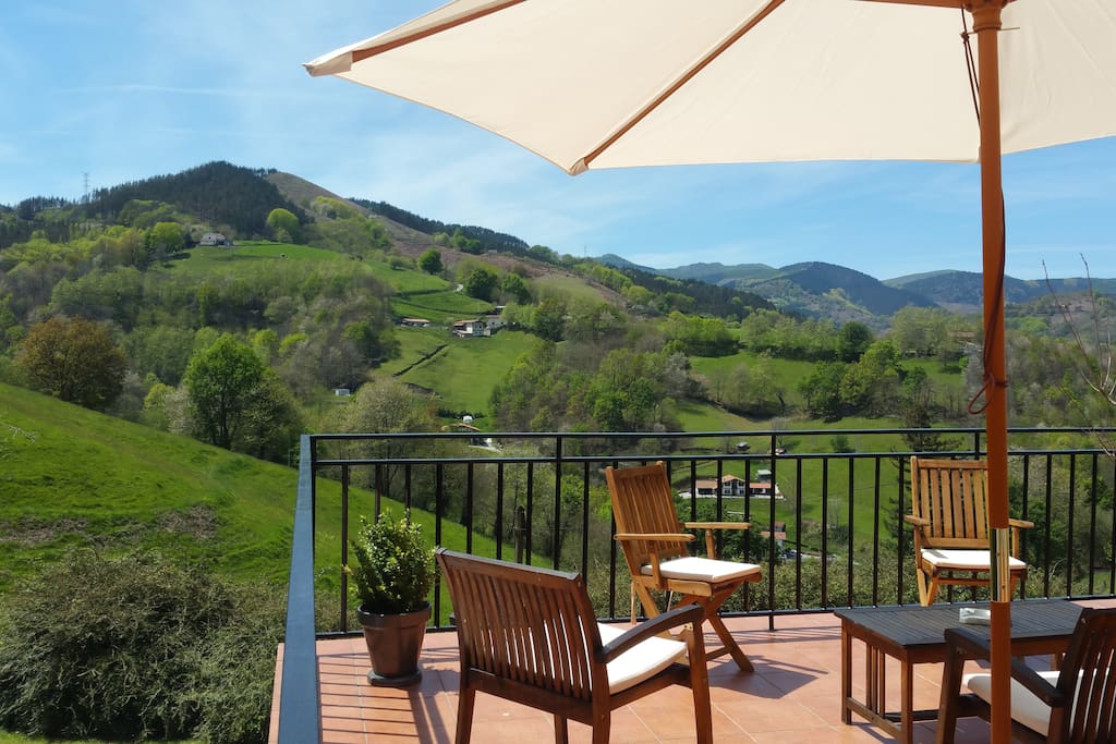 vista panorámica desde la terraza