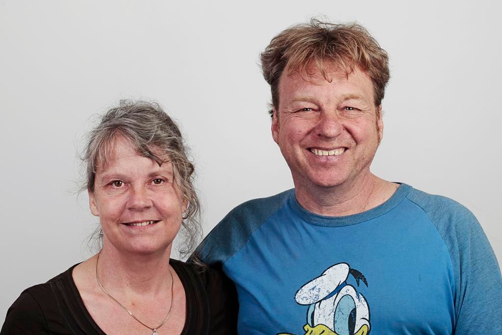Die Herbergseltern Dominique und Stephan Lutze