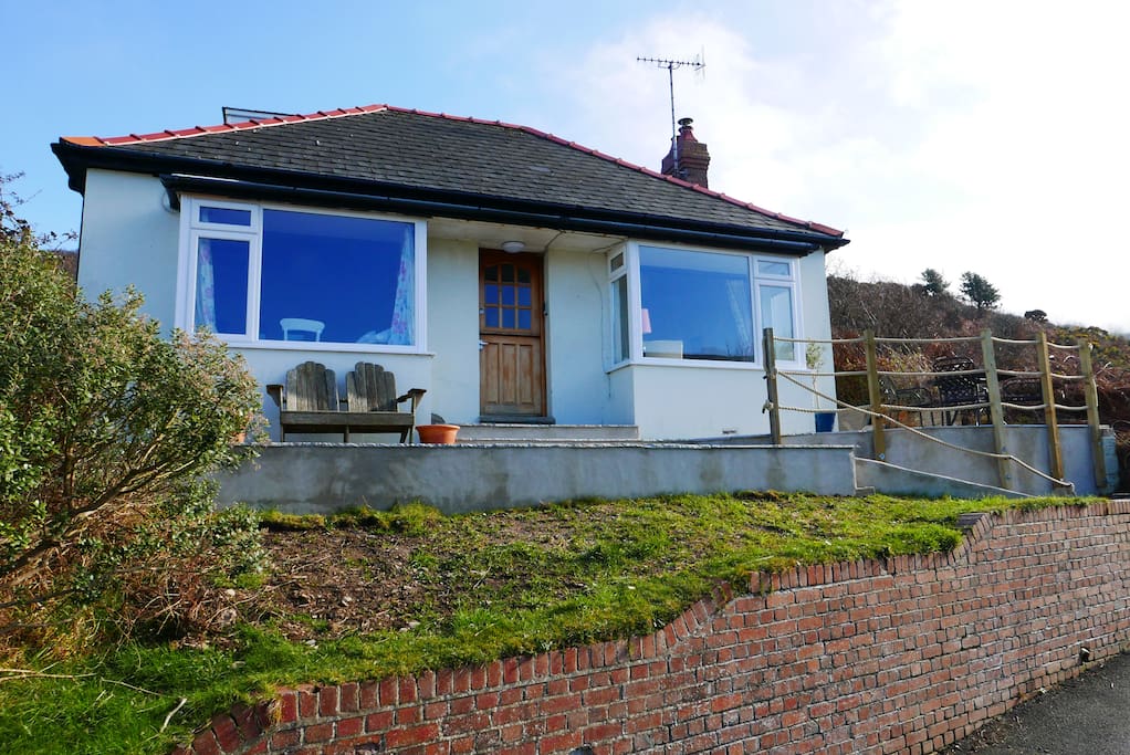 The property from the lane