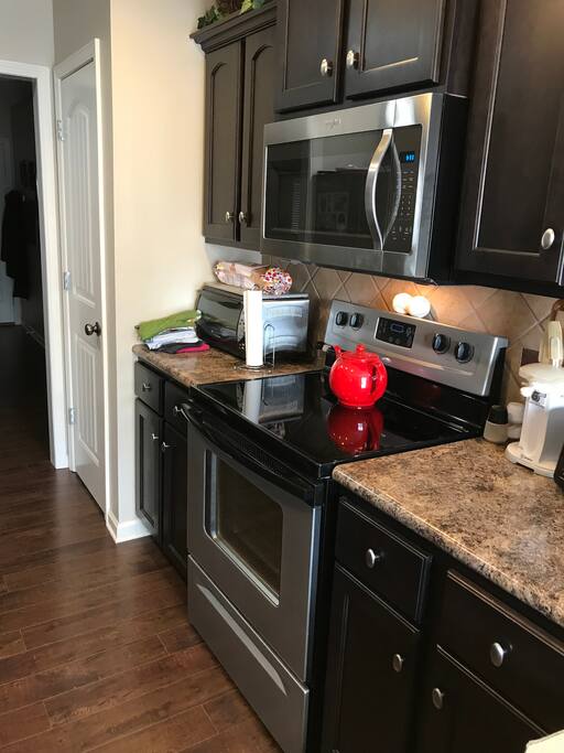 Microwave and partial counter area