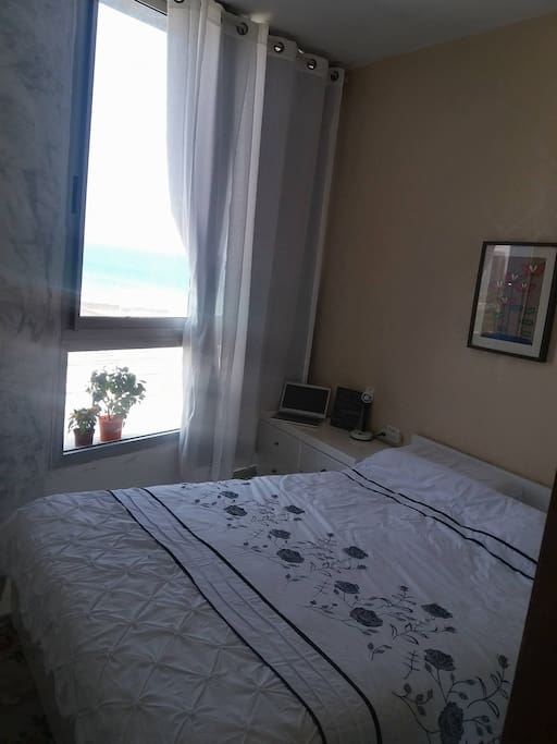 Sea view from the bedroom