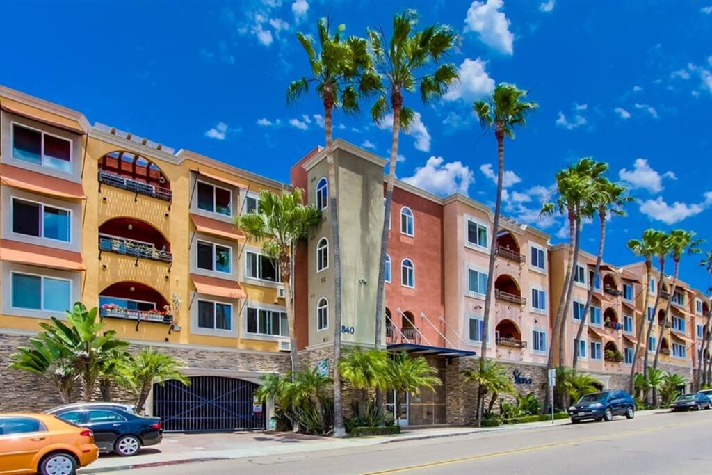 Outside view of the Condominiums