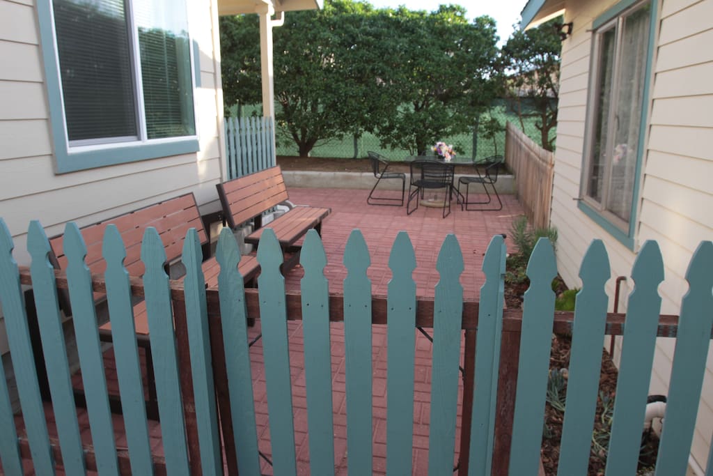 Looking in from the gate