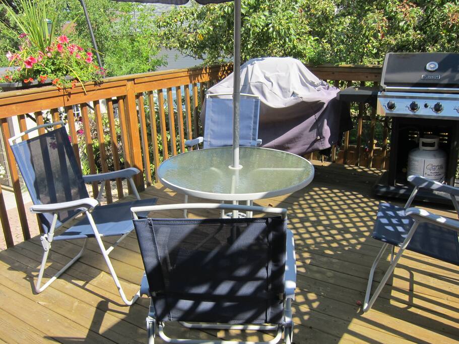 Come on out and enjoy the deck