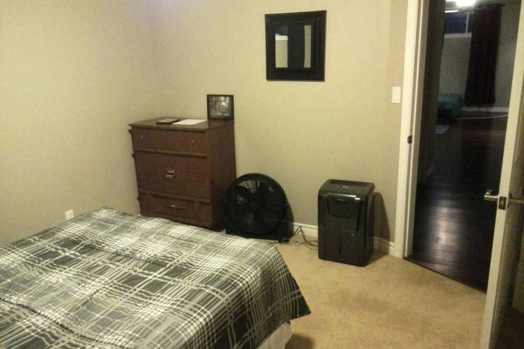 basement bedroom