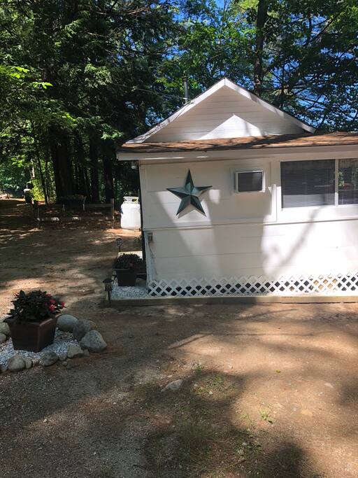 Front of cabin