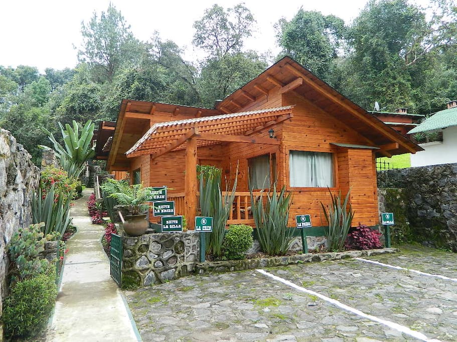 Fachada Cabaña Suite