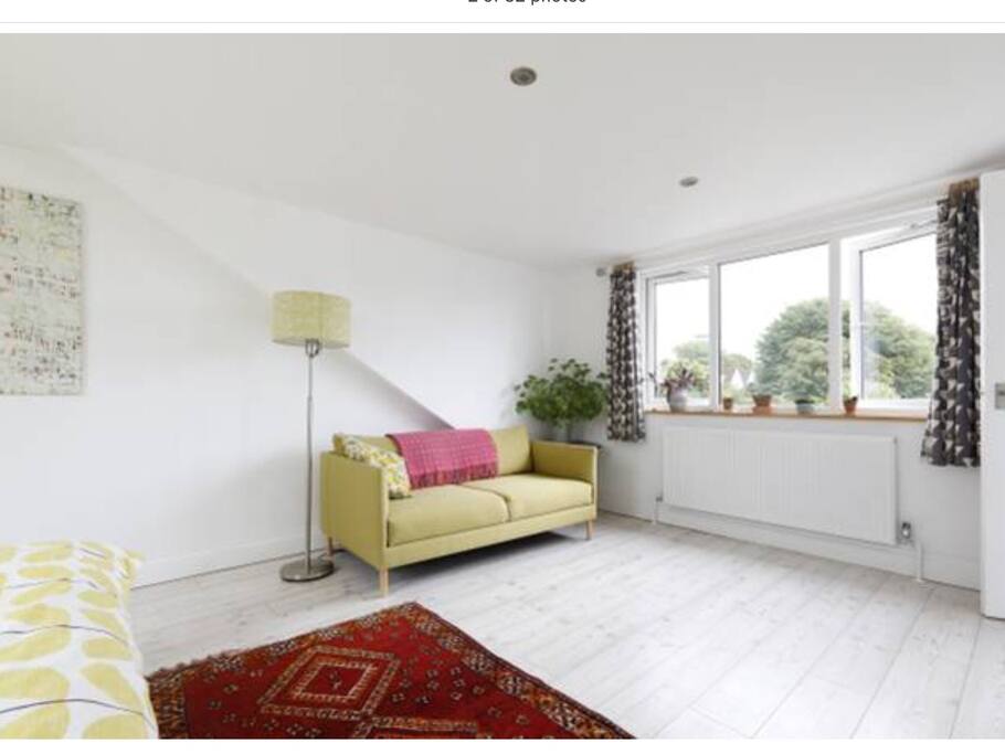 Loft sofa, great to get away from rest of the house!