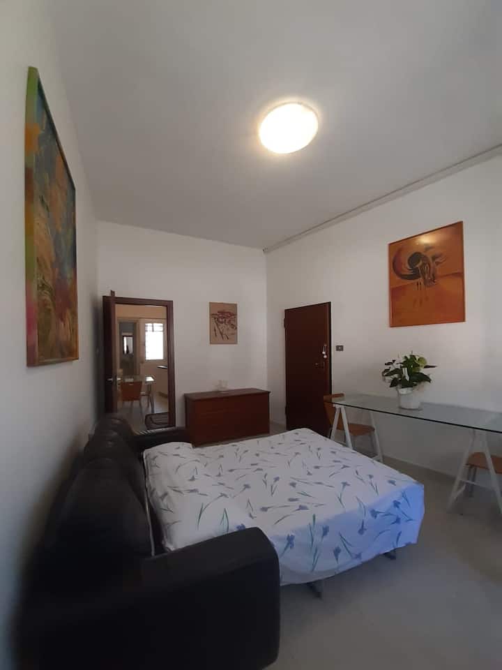 Living / Living Room with Sofa Bed