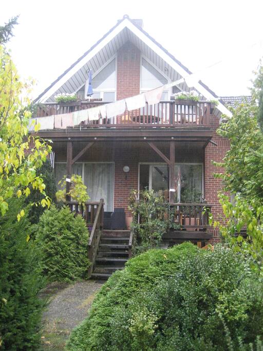 garden and terrace