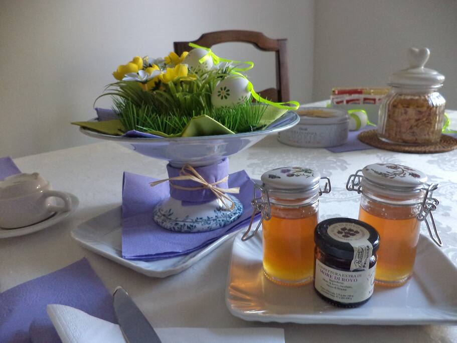 Particolari colazione