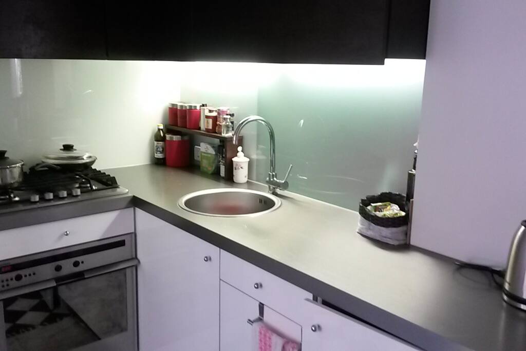 Equipped kitchen
