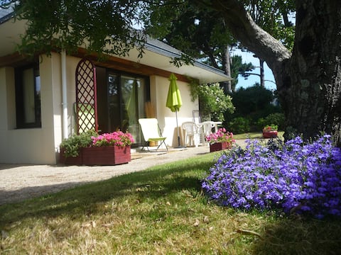 Top performing Airbnb: beachfront studio in Carantec