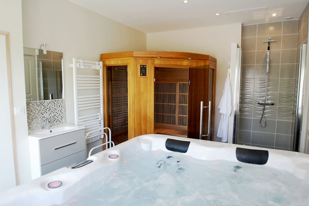 spa et sauna pour d'agréables moments de bien-être