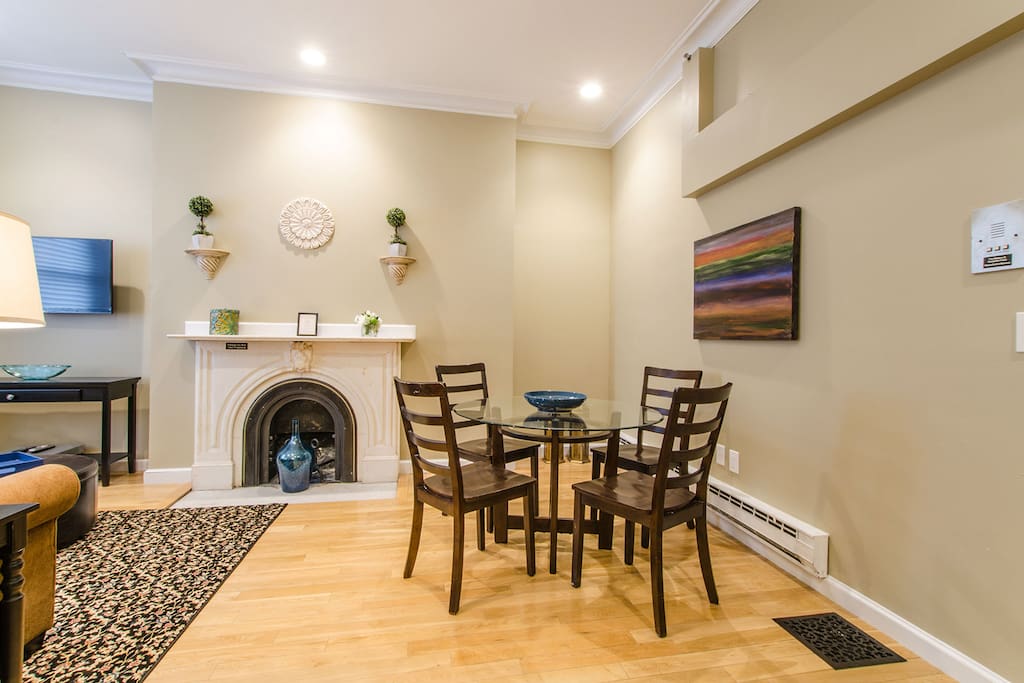 Living Room and Dining Area