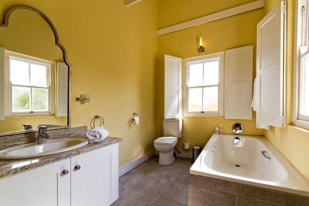 Bathroom with bath only.