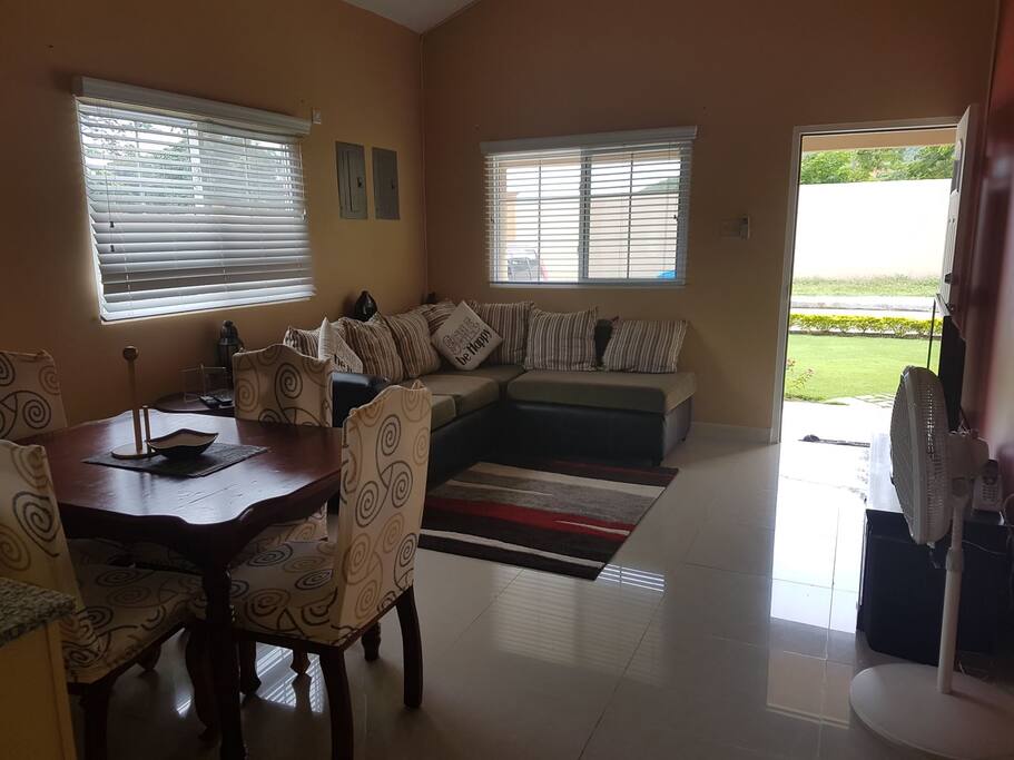 Caymanas Estate - Sofa in the Kitchen
