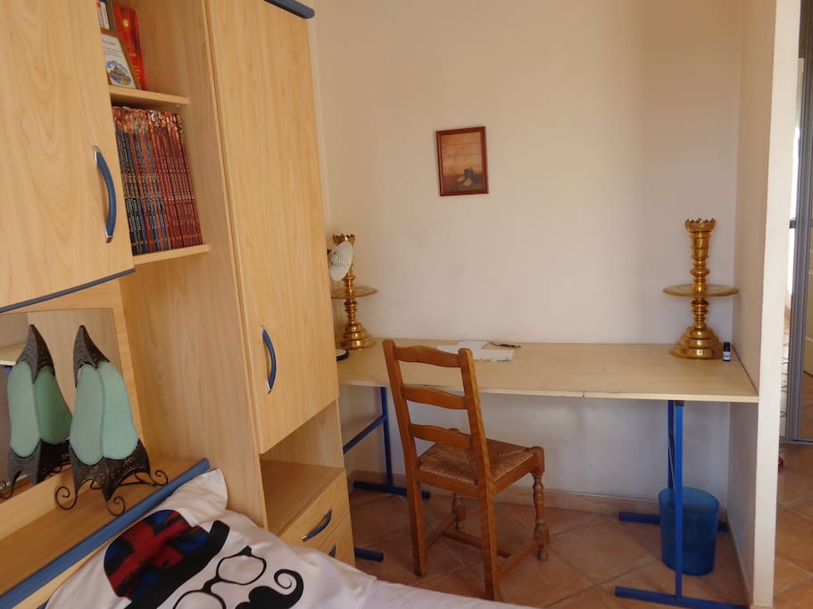 1ère chambre : la chambre bleue