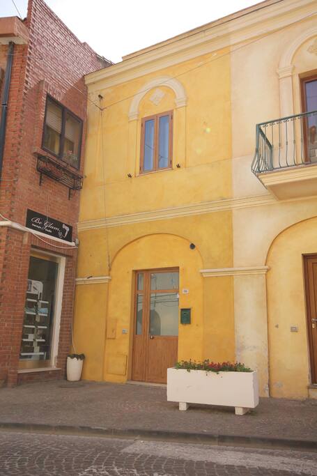 La facciata dell'appartamento.