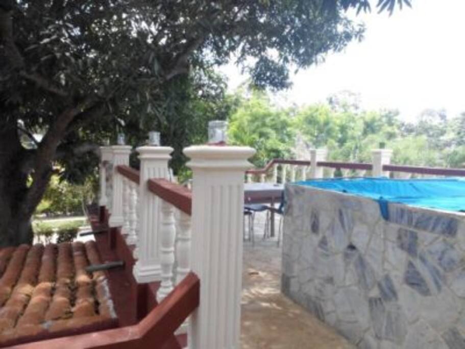 Roof terrace