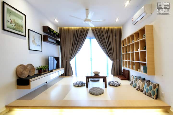 G Ting Homestay Atlantis Residence Melaka å±…äº­æ—…å®¿ Condominiums For Rent In Malacca Malacca Malaysia