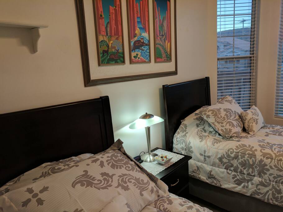Touch sensitive accent lighting for planning a hike in bed
