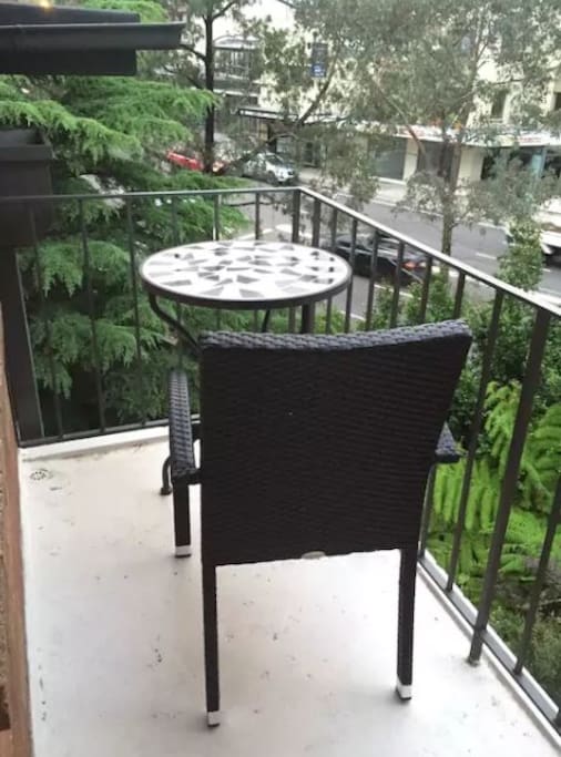 small balcony