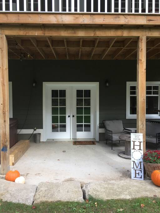 Your private entrance