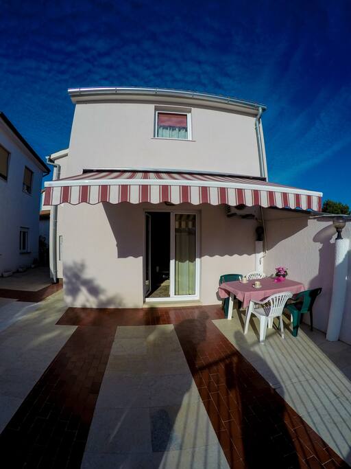 the terrace