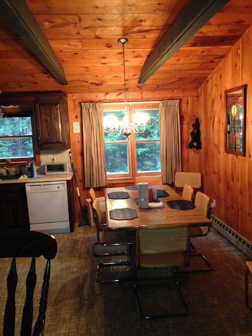 Kitchen table seats 8